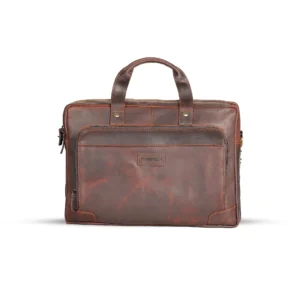 Ferryman Leather Laptop Bag - 022-902